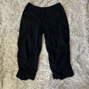 Lululemon Cropped Black Jogger Pants